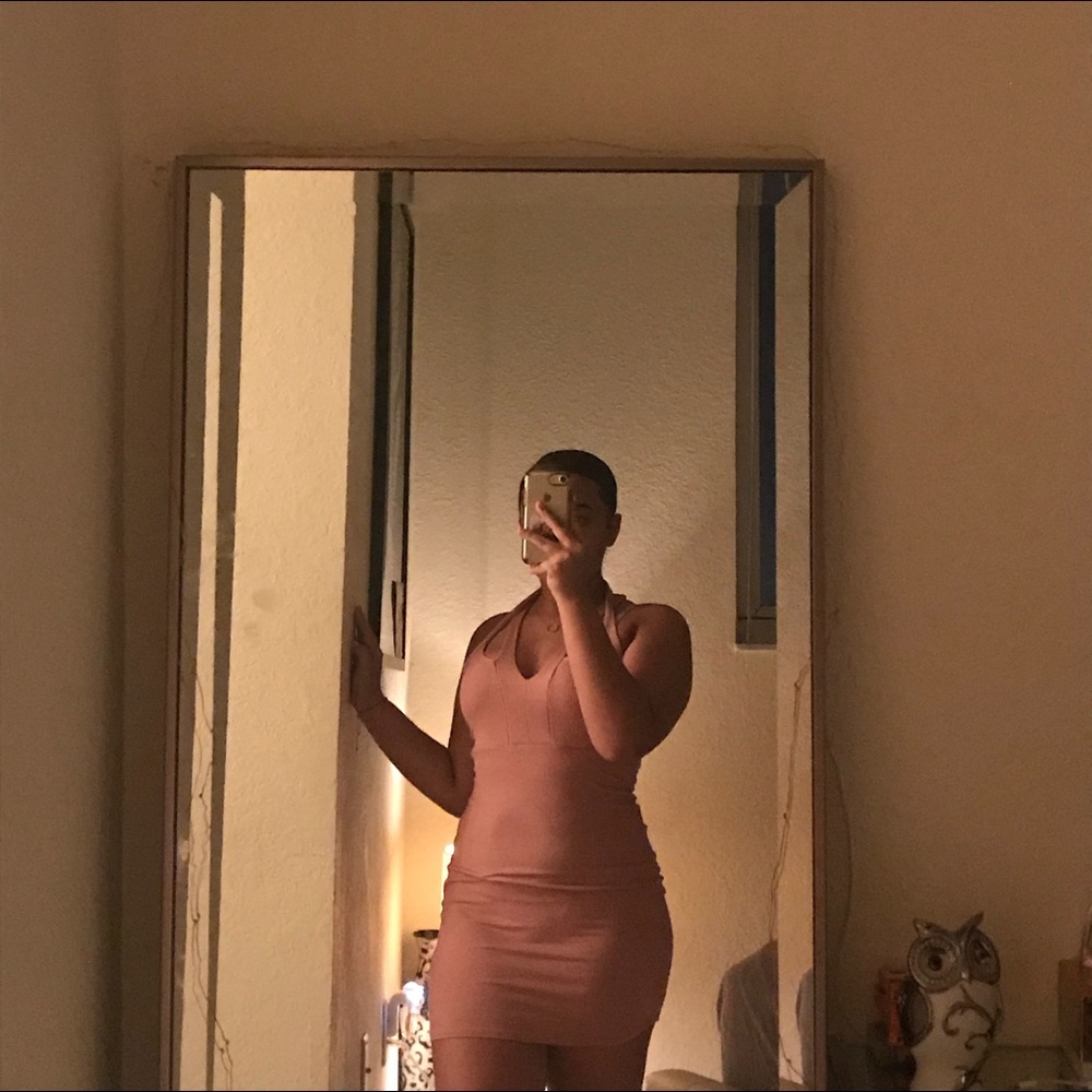 Pink Mini Dress